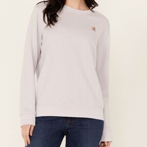 Carhartt Soft Purple Crewneck Sweatshirt